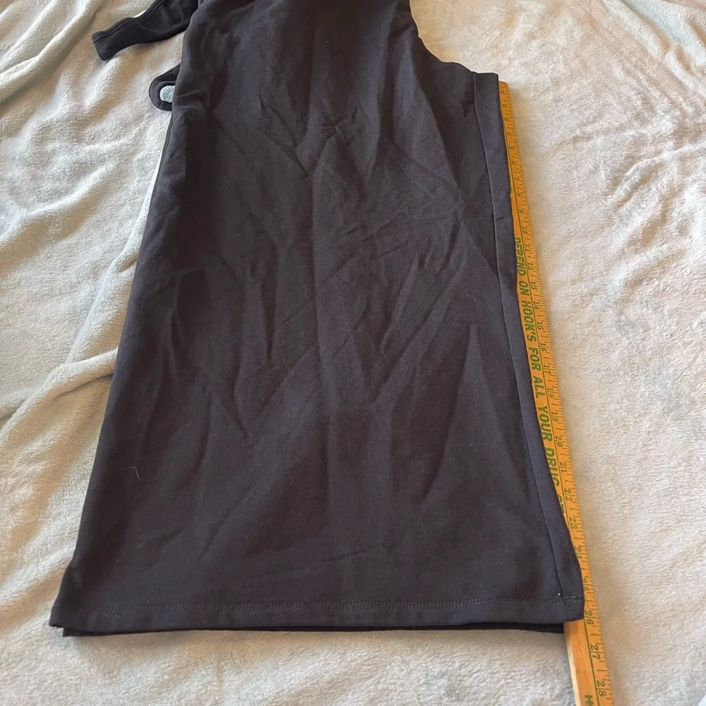 Savage Fenty NWT Black cotton blend wide leg jumpsuit comfort loungewear - Picture 15 of 16